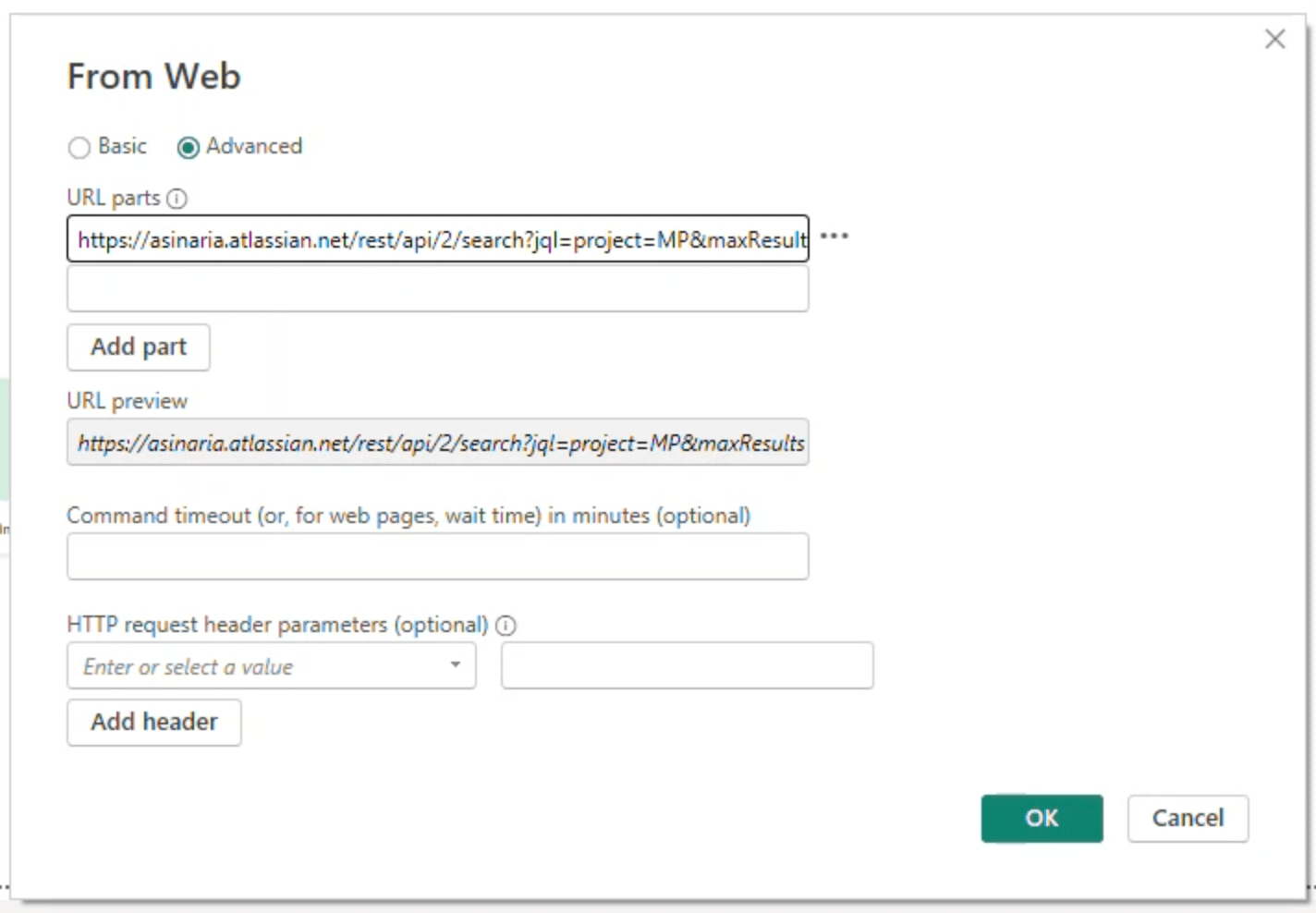 powerbi screenshot url filled